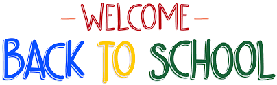 Welcome Back to School PNG Clip Art Image | Gallery Yopriceville -  High-Quality Images and Transparent PNG Free Clipart